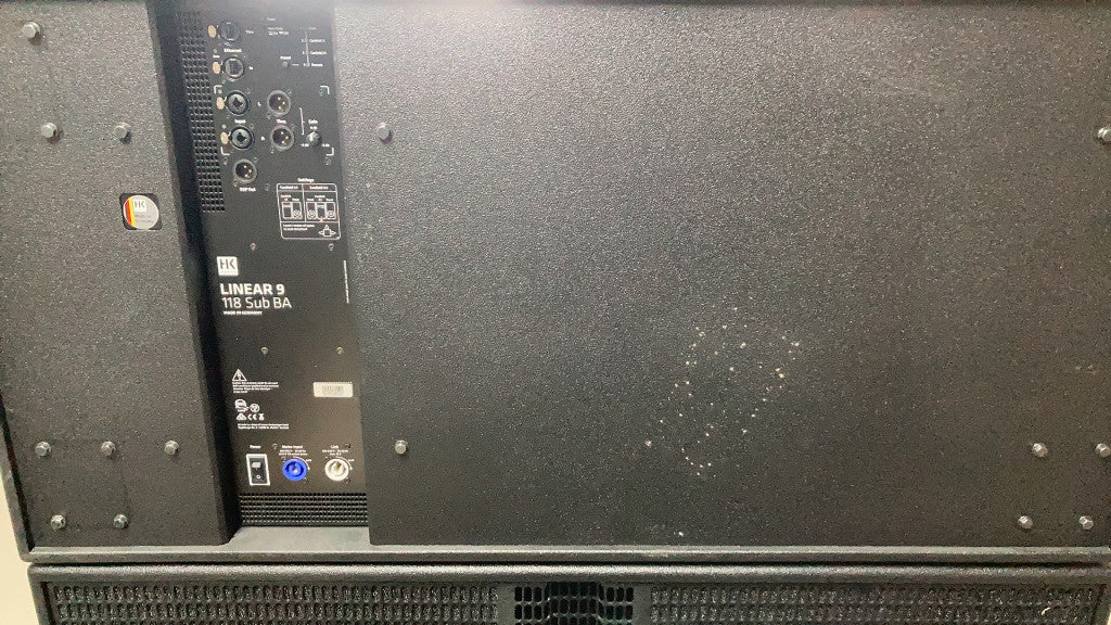 Aktive Subwoofer - 18" Verstärker - B-Ware