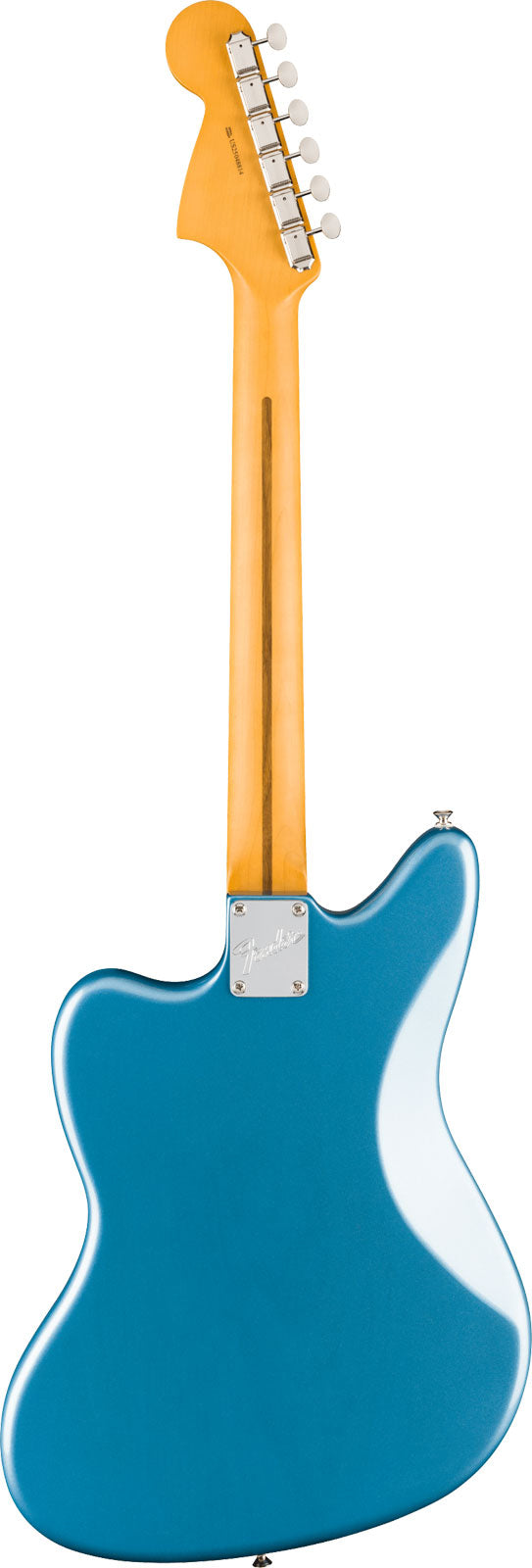 American Professional Classic Jaguar MN Verblasstes Lake Placid Blue