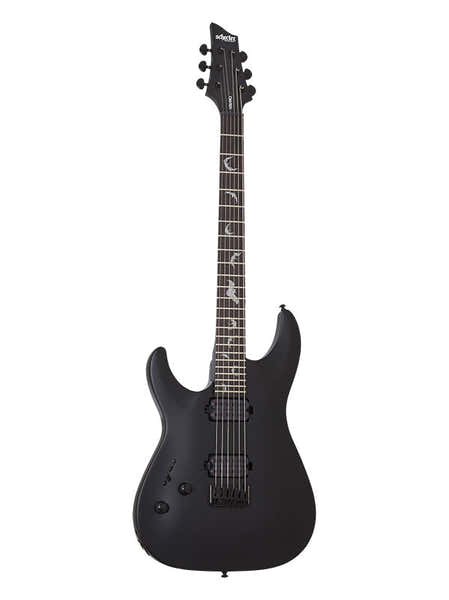 Damien 6 Lh Satin-Schwarz