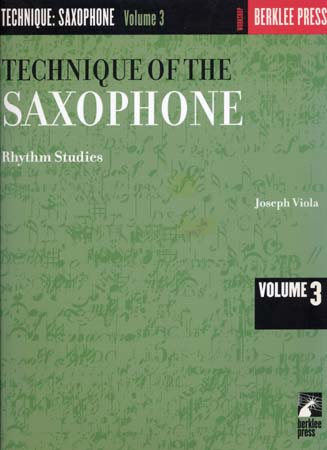 Viola Joseph - Technik des Saxophons Bd.3