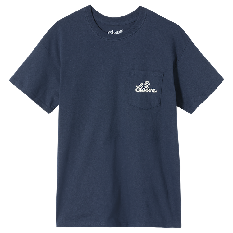 "M" Premiuminstrumente-T-Shirt Marineblau