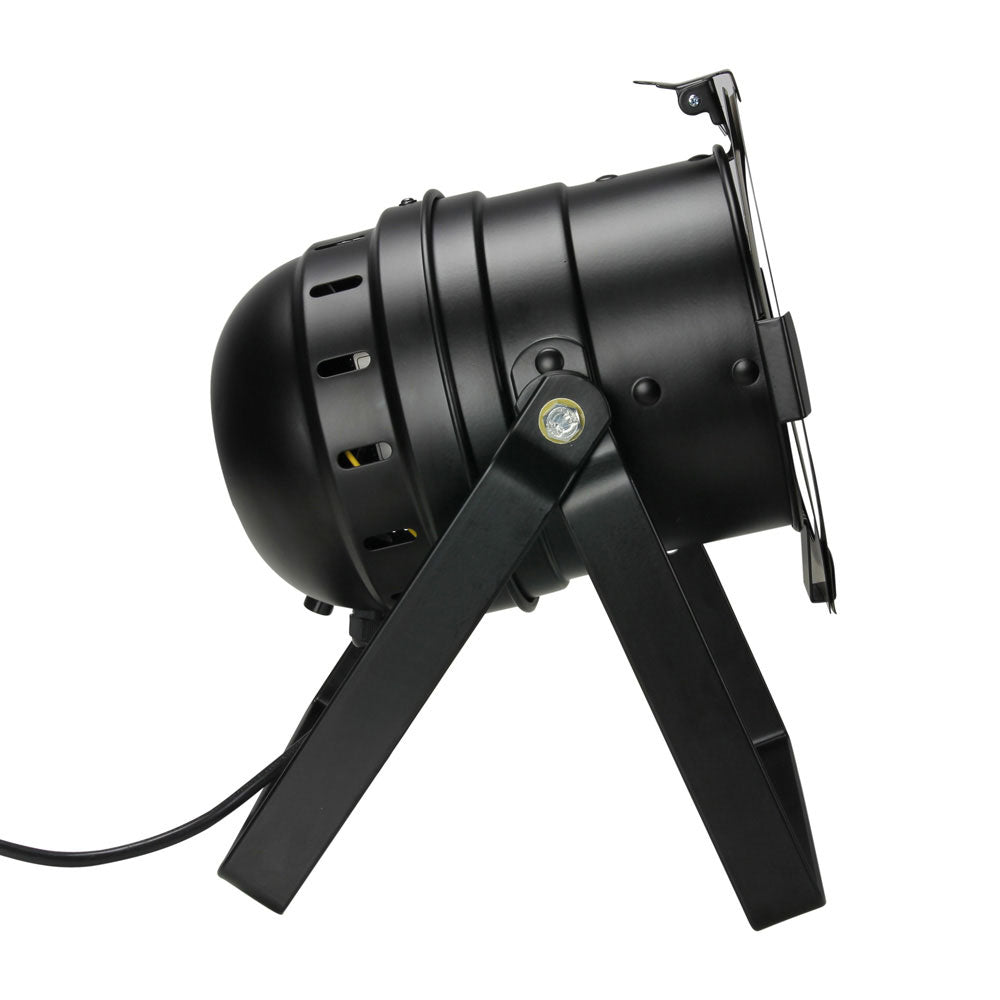 PAR 56 CAN 3W BS - Dreifarbiger LED-PAR-Scheinwerfer (RGB) - 9 X 3 W - Schwarzes Gehäuse