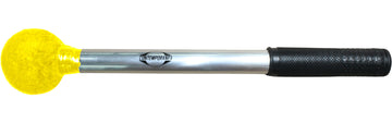 Aluminum surdo mallet 40cm - Yellow