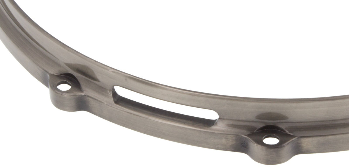 Hdc3-14-10Svbn 14" 10 Holes Snare Side 3Mm Die Cast Drum Hoop Vintage Brushed Nickel