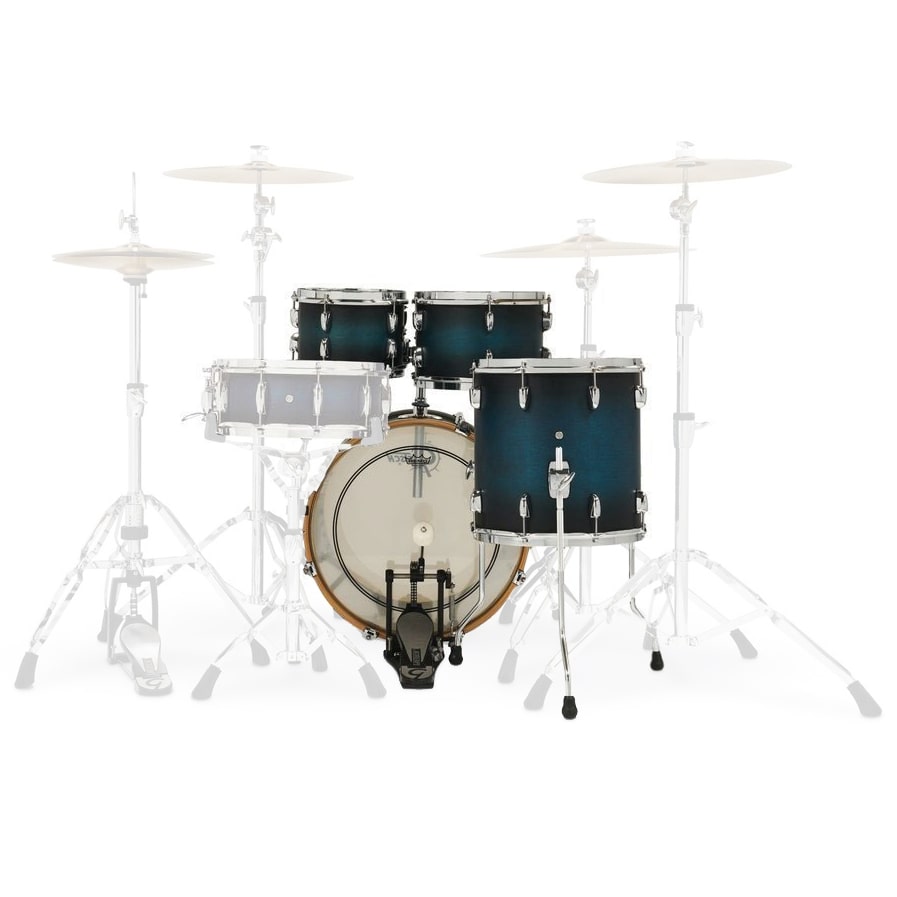 Renown Maple Fusion 20 Satinierter antikblauer Farbverlauf