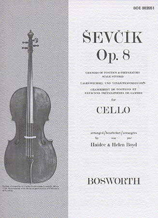 SEVCIK - CELLO STUDIES OP.8 CHANGE OF POSITION