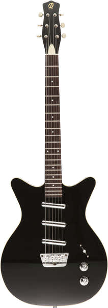 Danelectro 59 Triple Divine Schwarz