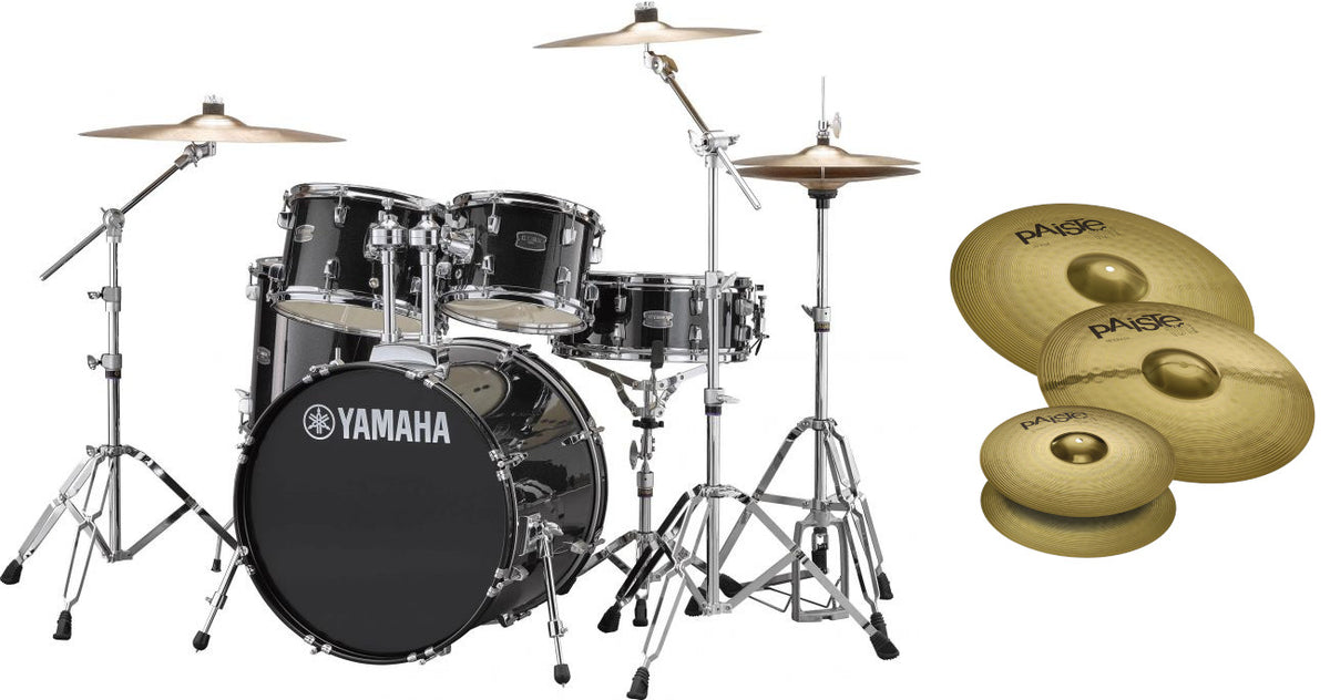 Rydeen 20 Schwarzglitzer + HW680W + Paiste 101