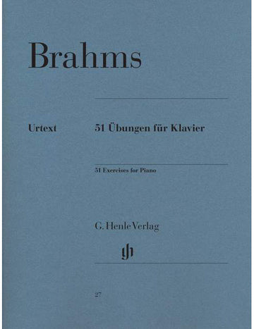 Brahms - 51 Exercises - Piano