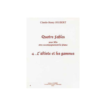 Joubert - L'altiste et Les Gammes - Alto et Piano
