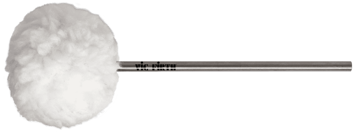 Vic Firth VKB3 Schlägel Für Große Trommel Mit Weichem Wollkopf