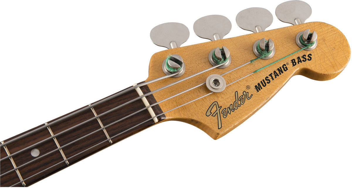 Mustang Bass Signature Jmj RW Verblasstes Daphne Blau