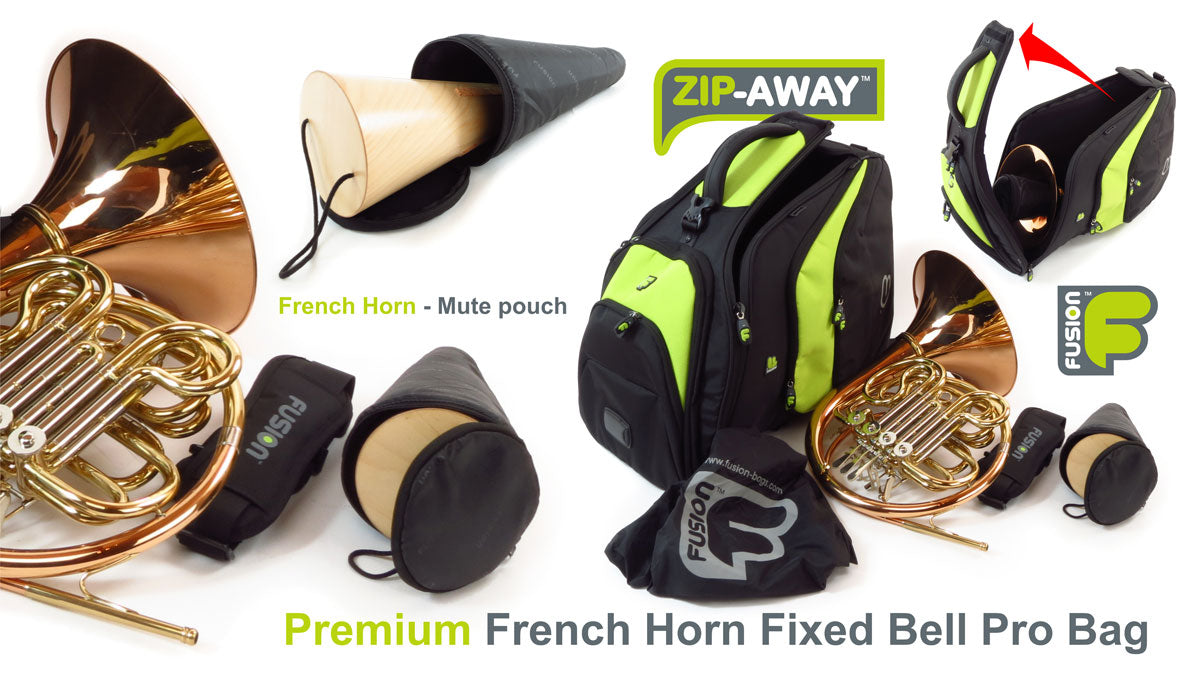 Premium Pro Black Horn (Fixed Bell) Case