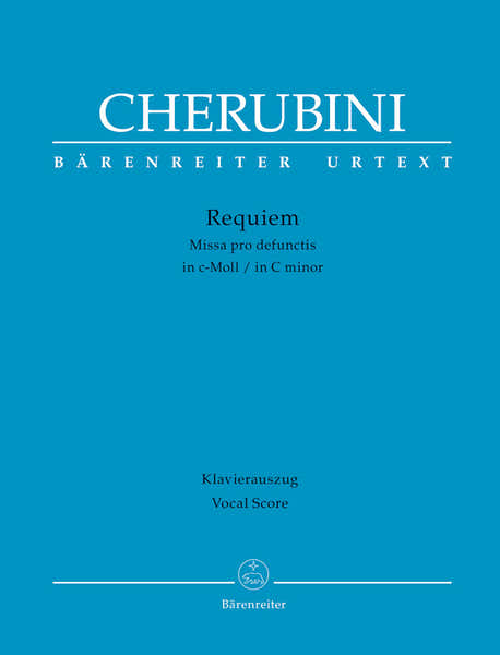 Cherubini L. - Requiem - Vocal Score