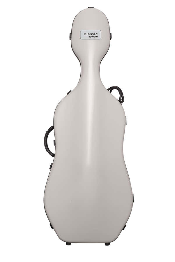 Cello-Etui 4/4 Classic + Rollen - Hellgrau