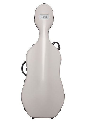 Cello-Etui 4/4 Classic + Rollen - Hellgrau