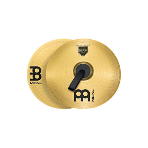 14" STUDENT RANGE MARCHING BECKENS BRASS (PAIR)