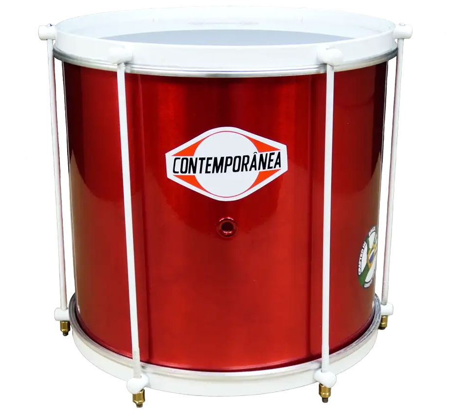 Surdo AXE 18" x 40cm - 8 Spannstäbe - Light - Rote Edition ALEGRIA