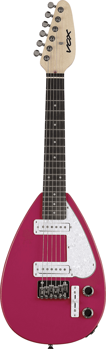 Mini Electric Guitar Lipstick Red