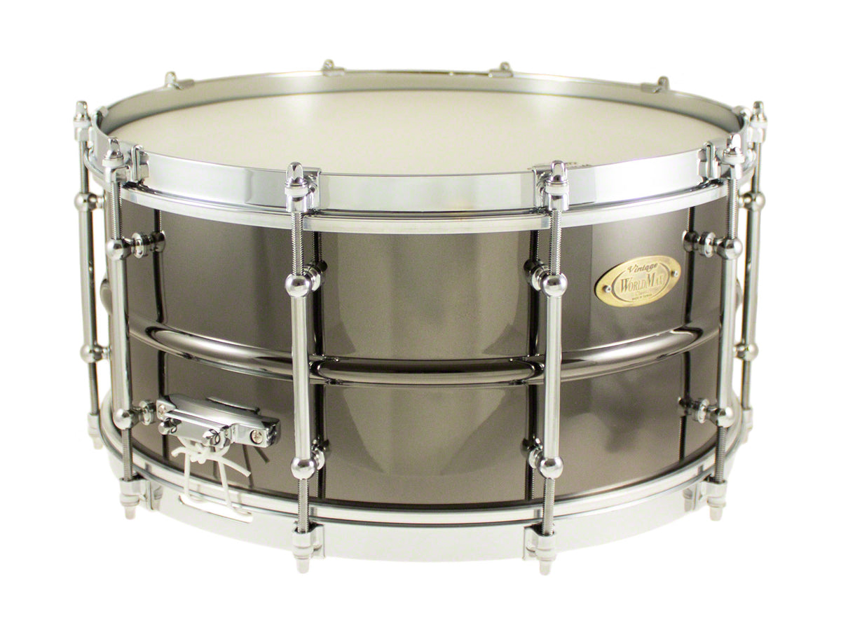 BK-6514SFX - BLACK DAWG VINTAGE 14" X 6.5" SNARE DRUM - BRASS SHELL