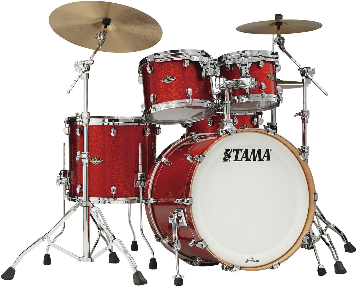WBR42S-GRS - Starclassic Walnut/Birch Stage 22" Granatrot mit Glitzereffekt