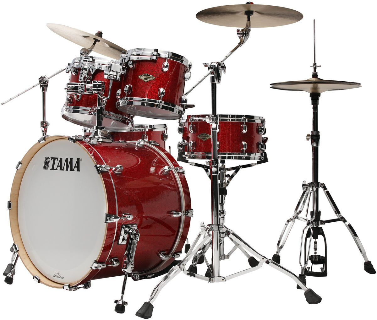 WBR42S-GRS - Starclassic Walnut/Birch Stage 22" Granatrot mit Glitzereffekt
