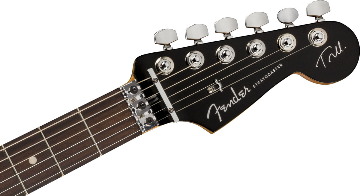 Stratocaster Signatur Tom Morello RW Schwarz