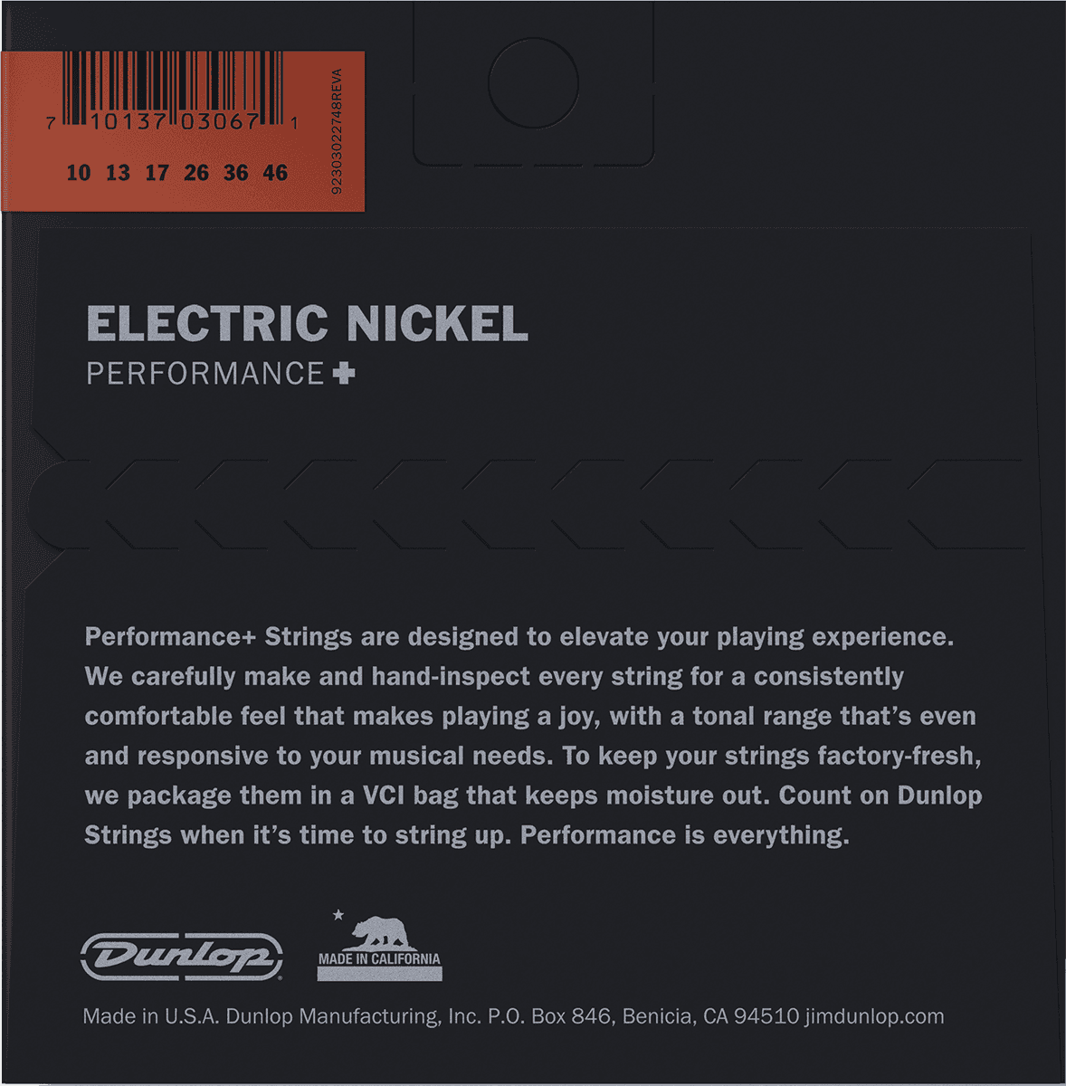 DEN1046 Elektrische Nickelsaiten mittel 10-46