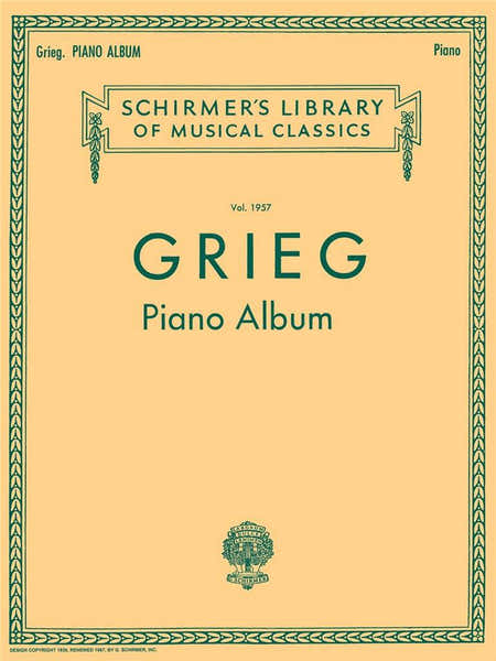 GRIEG E. - PIANO ALBUM