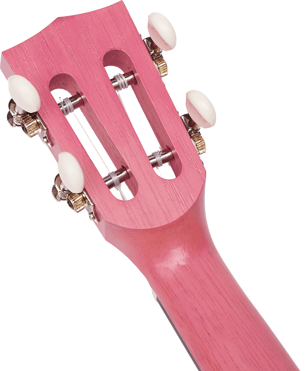 Ukulele Island Concert Coral Pink + Hülle