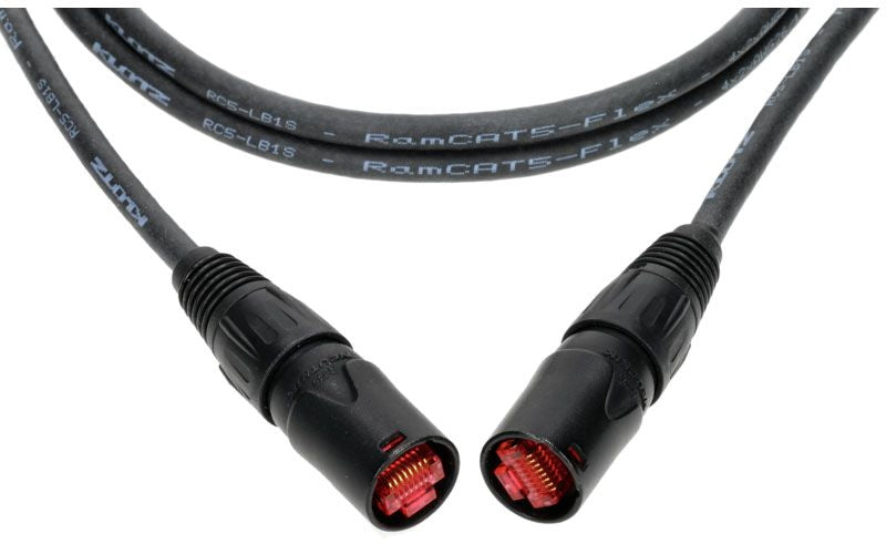 RAMCAT5 Kabel 0,3 M Schwarz Etn - Etn