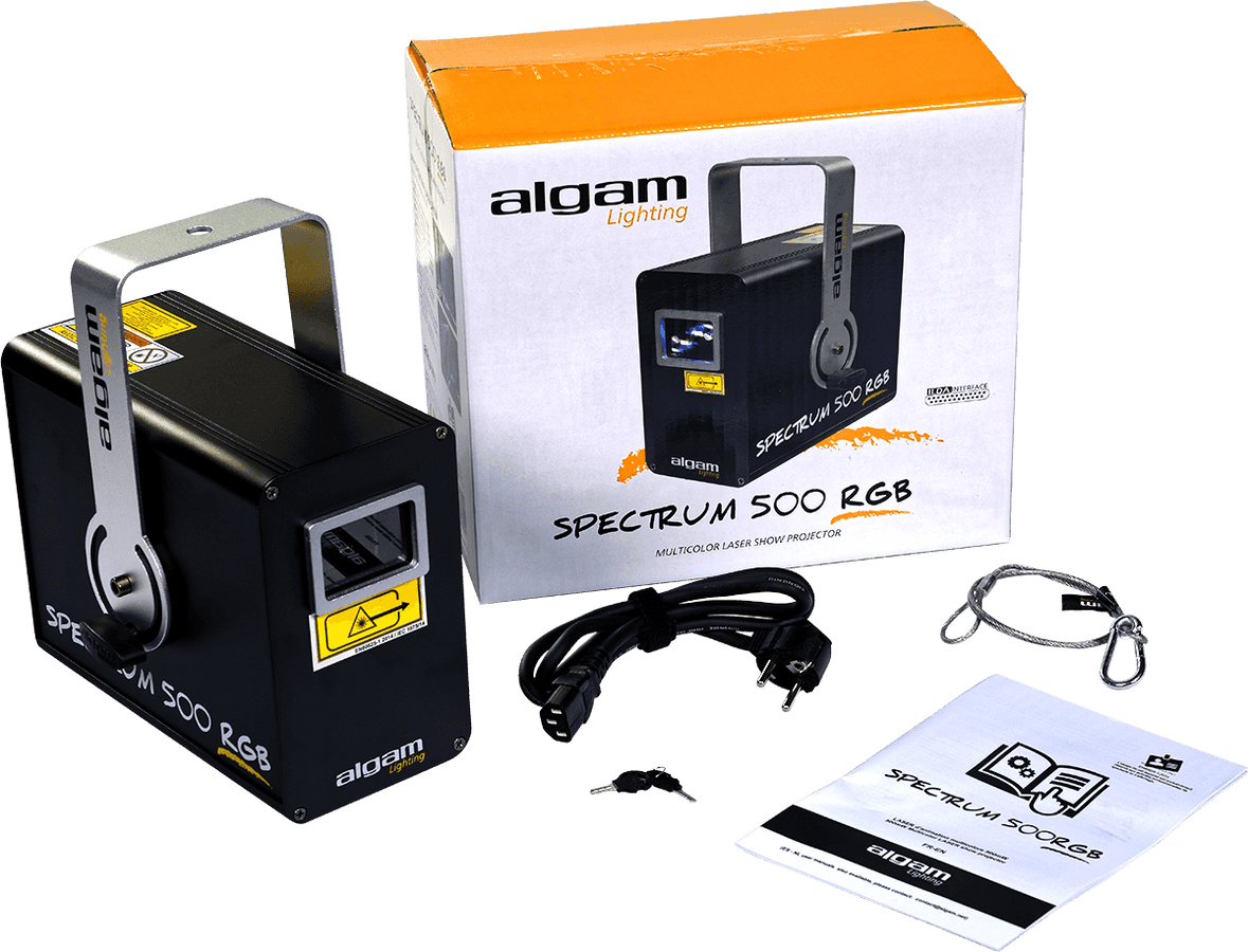 SPECTRUM 500 RGB - POLYCHROM-LASER GRN ROT BLAU