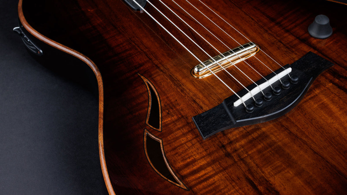 T5z Custom Hawaiian Koa, schattierter Randverlauf