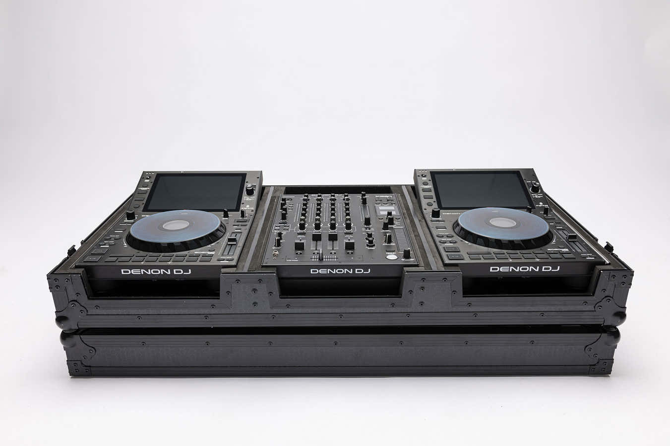 Mehrformat-Koffer Player/Mixer-Set Schwarz/Schwarz