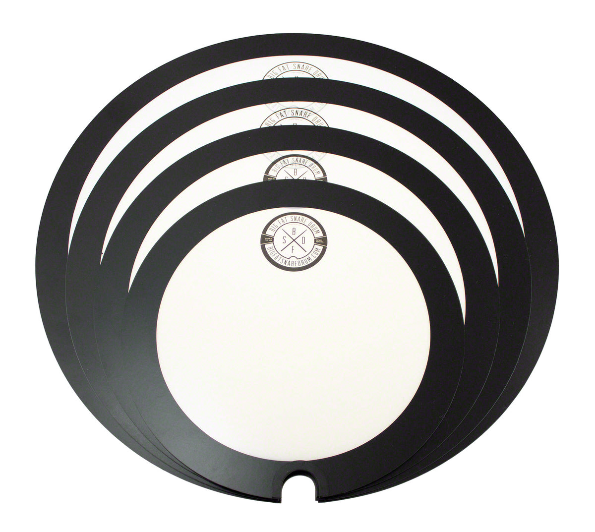 Big Fat Snare Drum Studio-Paket BFSD 10" 12" 14" 16"