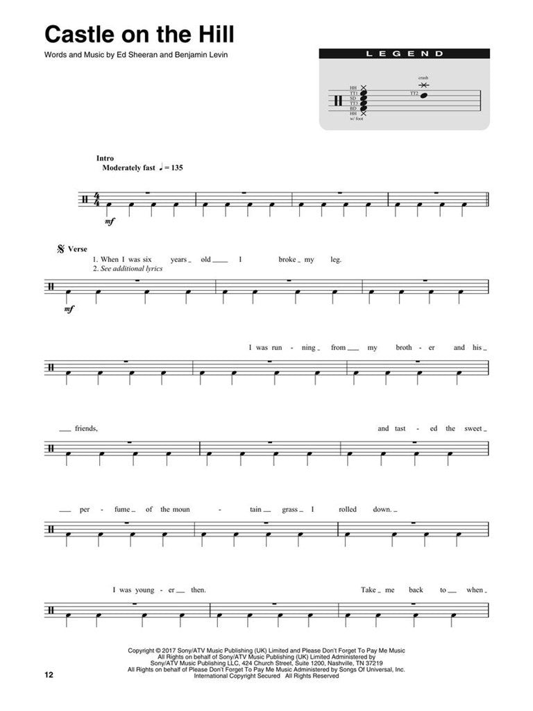 Drum Play Along Vol.53 Popsongs für Kinder