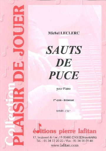 Leclerc Michel - Flohsprünge - Klavier