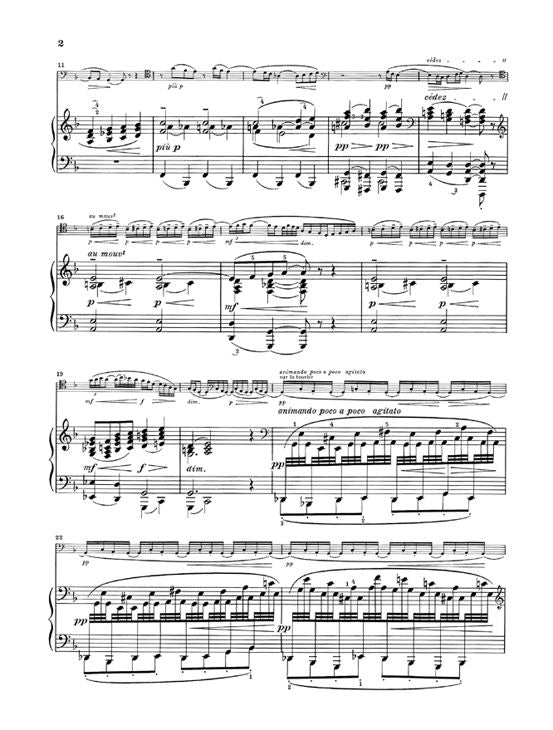 Debussy C. - Sonata For Violoncello And Piano