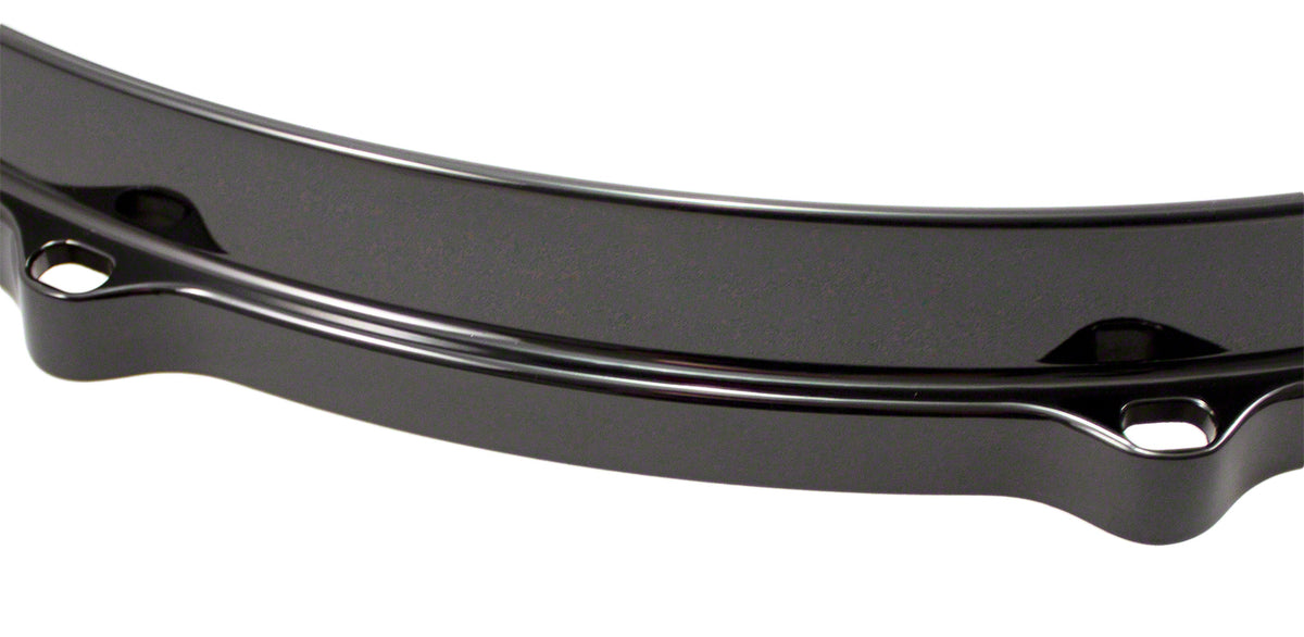 HDC3-10-6BK - 10" GUSPANNREIFEN 6-LOCH SCHWARZE 3.0MM