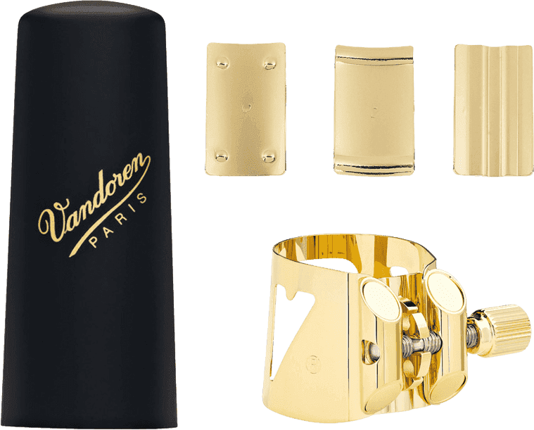 Ligatur Optimum V16 Metall Tenor + Mundstückkappe