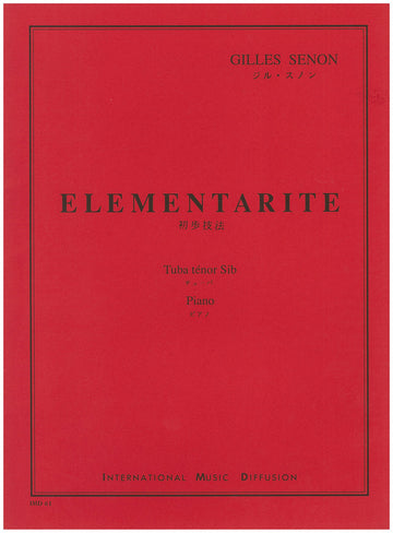 Senon - Elémentarité - Tuba Ténor & Piano