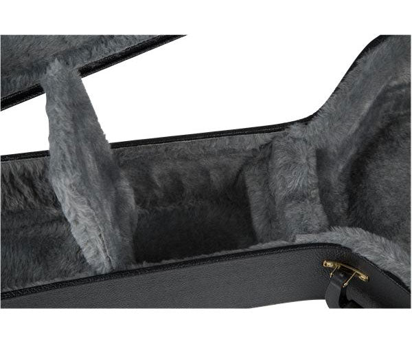 G6241FT 16" Hollow-Body Flat Top Koffer Schwarz