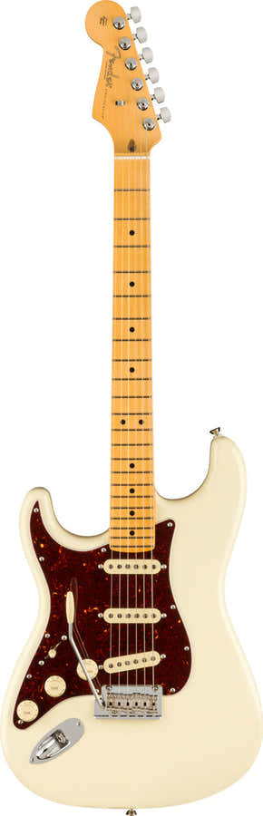 Stratocaster LH American Professional II MN Olympic-Weiß