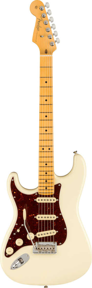 Stratocaster LH American Professional II MN Olympic-Weiß