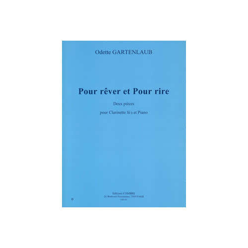 Gartenlaub - Pour Rêver et Pour Rire - Klarinette und Klavier
