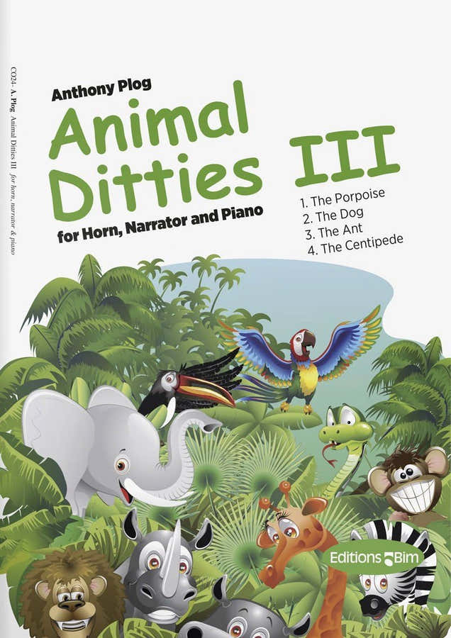 Plog A. - Animal Ditties III - Cor & Piano