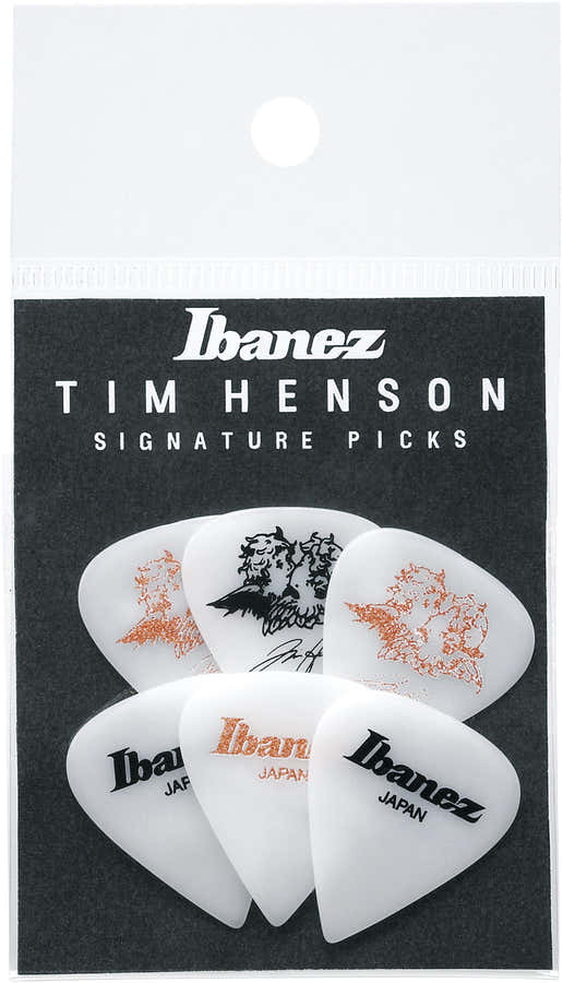 T.Henson Sign. Pick Teardrop 1.11Mm 6-Pack