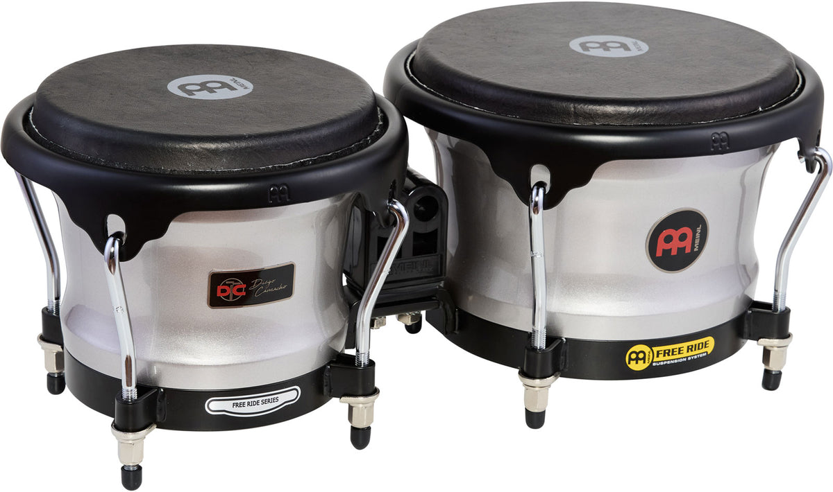 DC400PG - Diego Camacho Signature 7" & 8 1/2" Bongo - Pearl Grey
