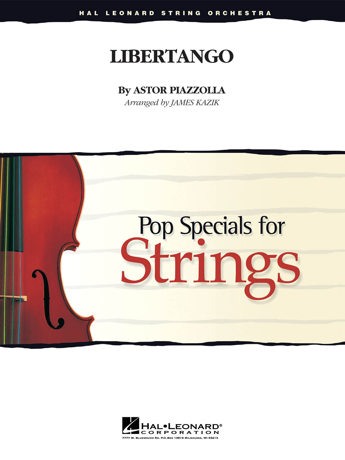 Hal Leonard PIAZZOLLA ASTOR - LIBERTANGO - SCORE AND PARTS