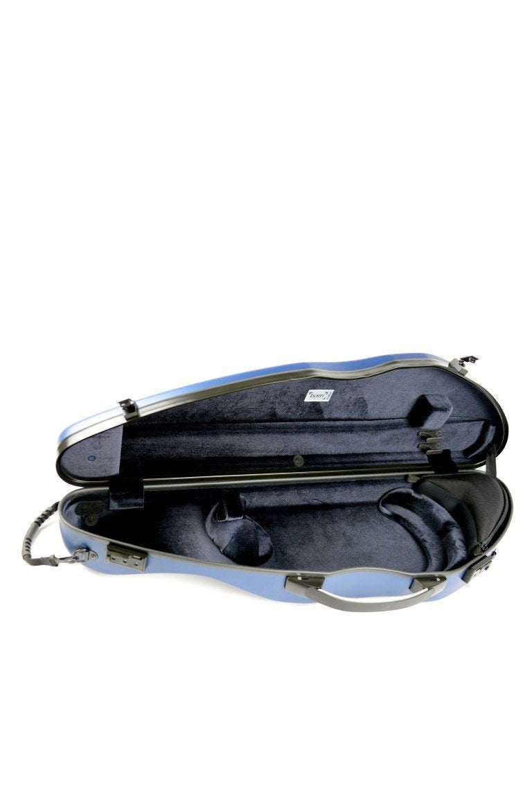 Geigenetui 4/4 Slim Hightech - Blau